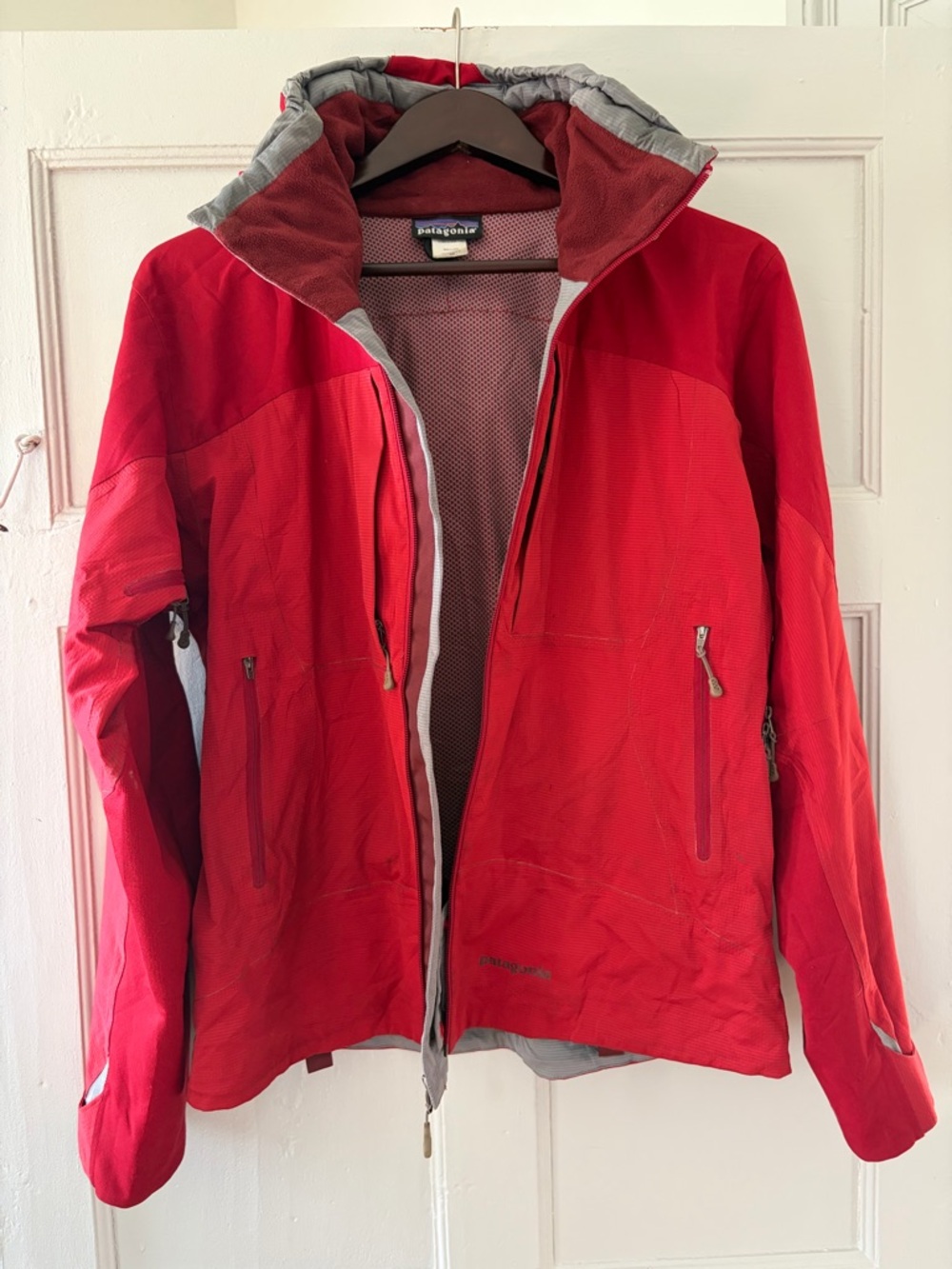 Patagonia Women’s Red Hooded Jacket